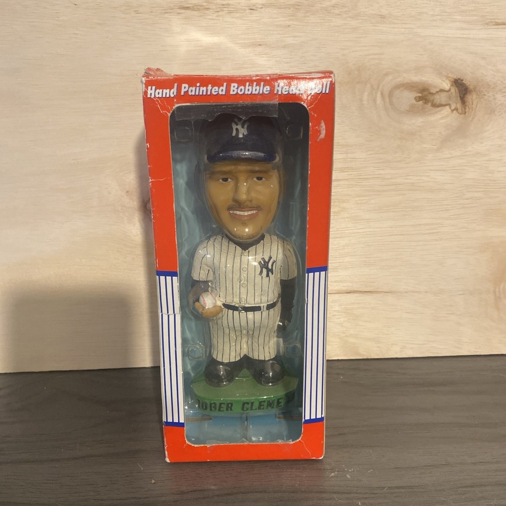 MLB NEW YORK YANKEES ROGER CLEMENS BOBBLEHEAD DOBBLES‎ BOBBLE
